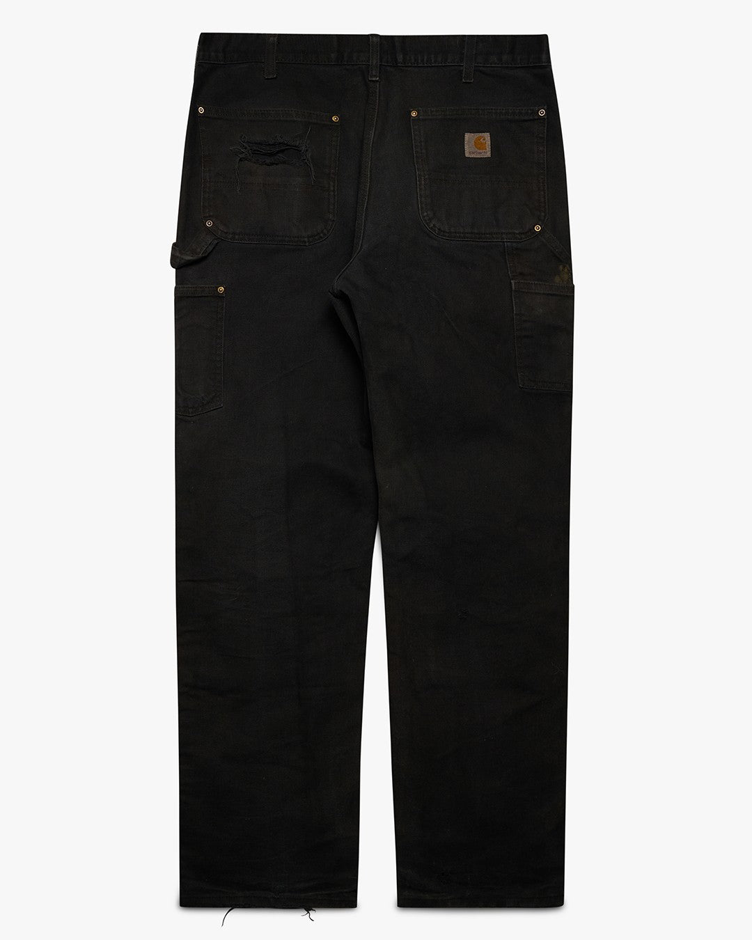 Distressed &amp; Faded Carhartt Double Knees