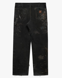 Painted &amp; Repaired Carhartt Double Knees