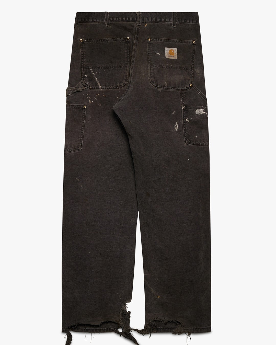 Faded &amp; Painted Carhartt Double Knees