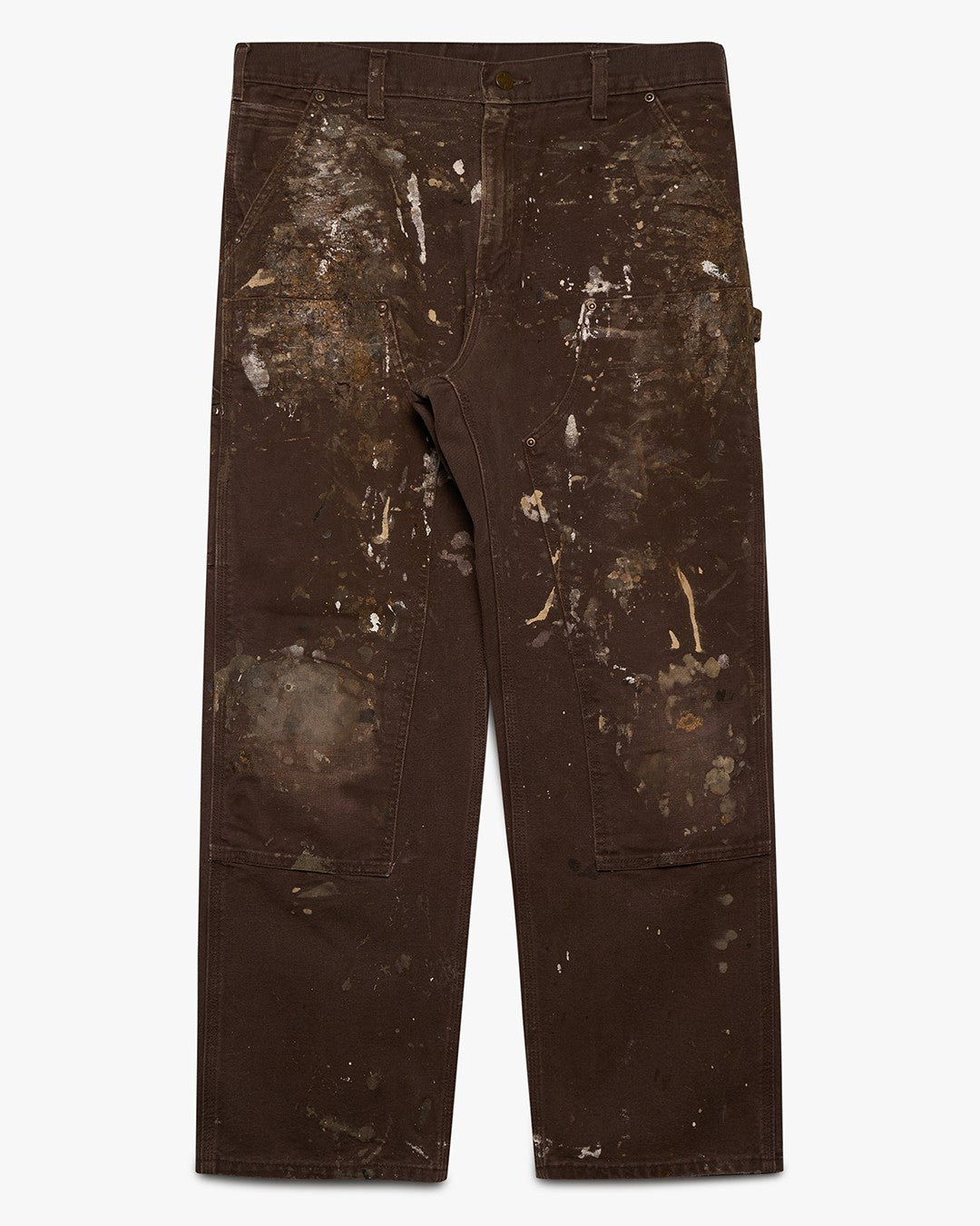 Painted &amp; Stained Carhartt Double Knees
