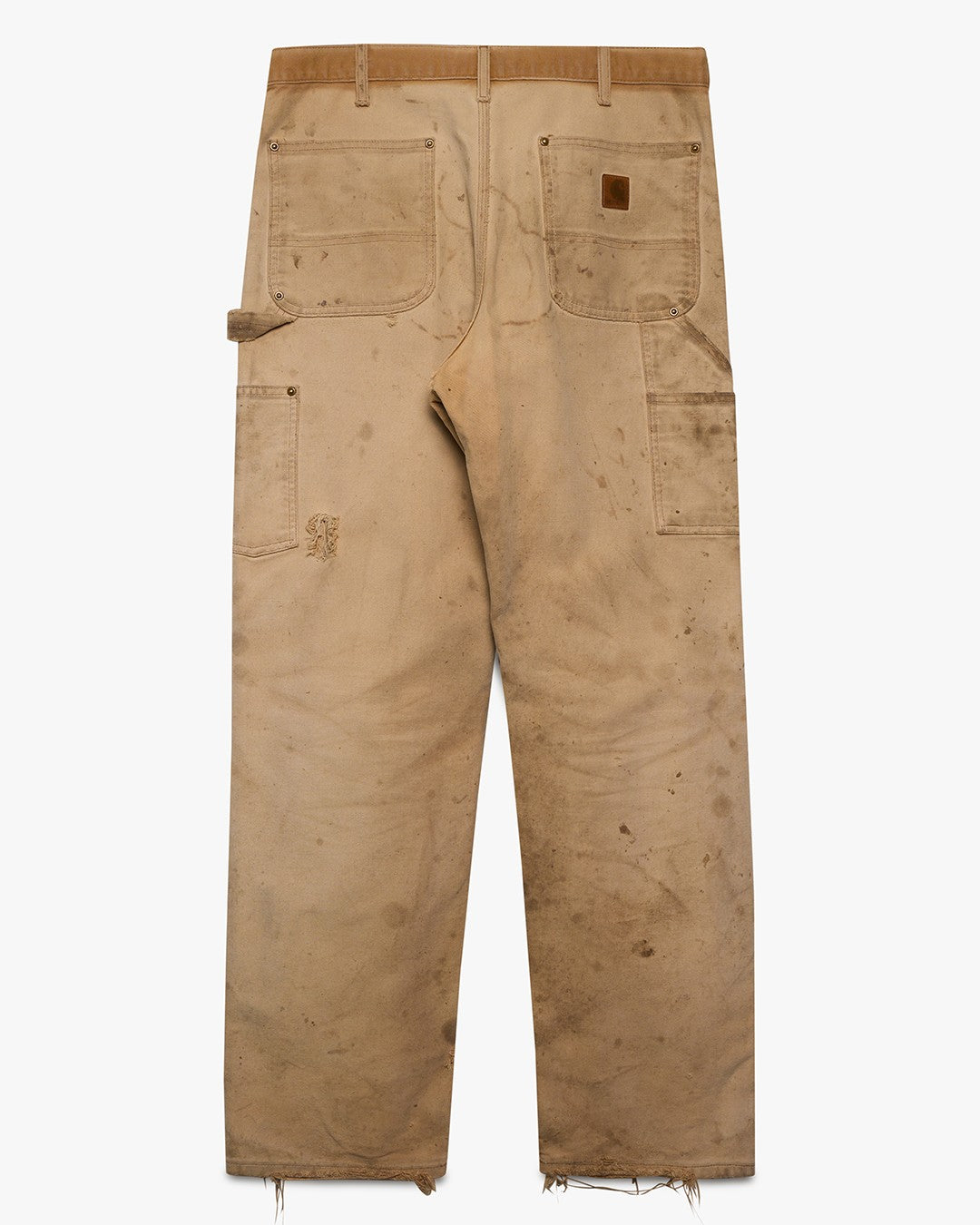 Distressed &amp; Stained Carhartt Double Knees