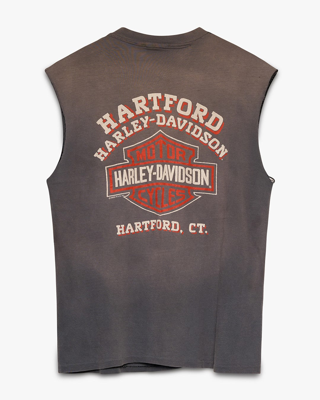 Smoked Harley Flames Cut Off