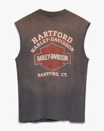 Smoked Harley Flames Cut Off