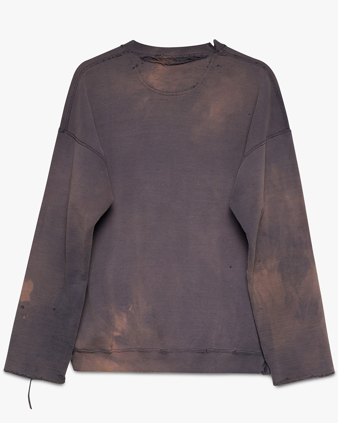 Distressed/Faded Crewneck Sweatshirt