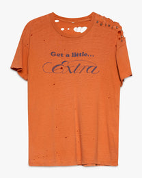 Thrashed Orange Extra Tee