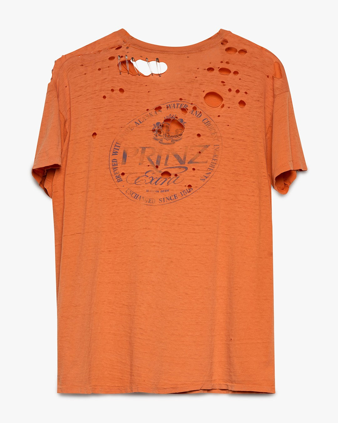 Thrashed Orange Extra Tee
