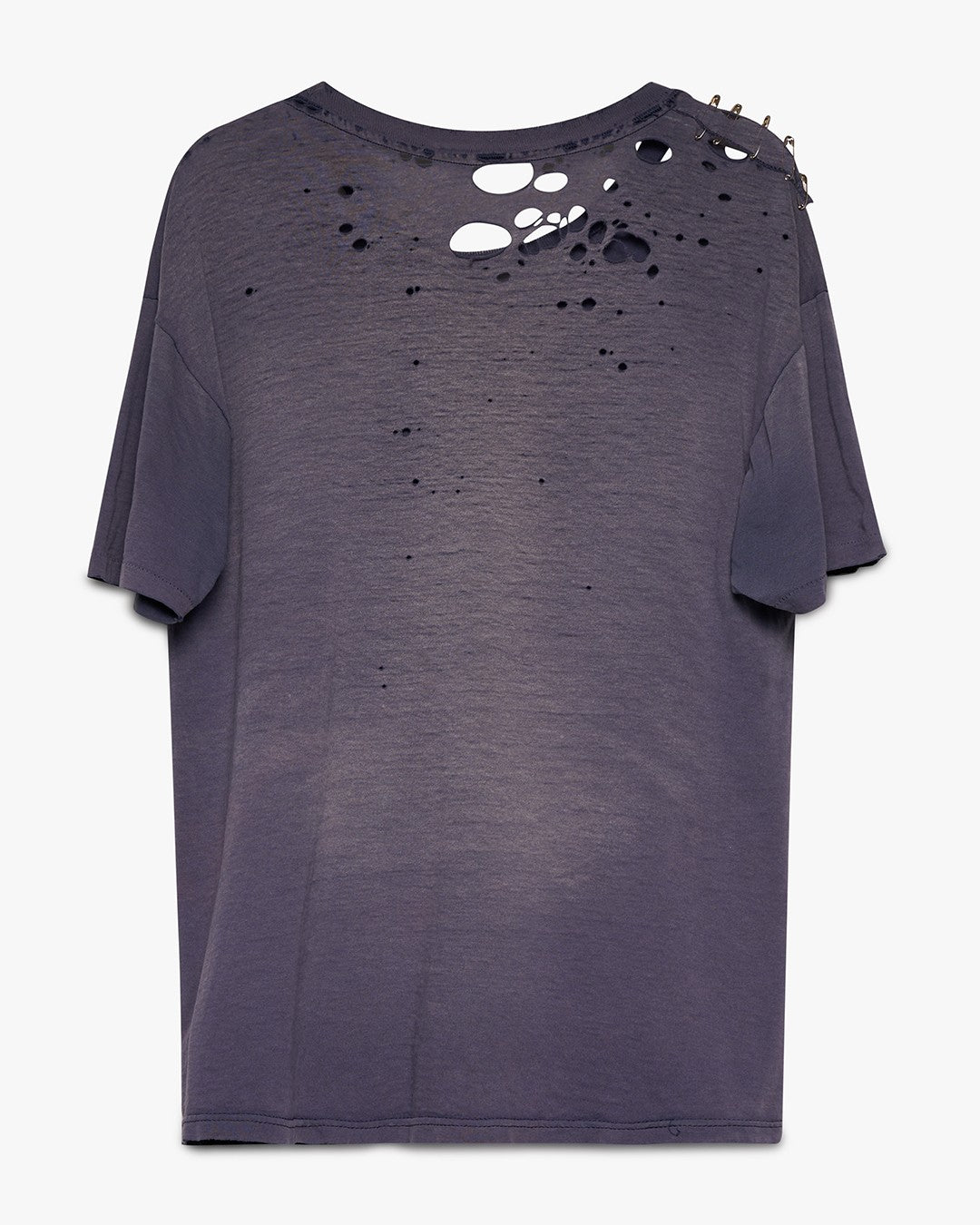 Thrashed Navy Blue Pocket Tee