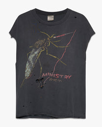 Distressed Ministry Sleeveless Tee