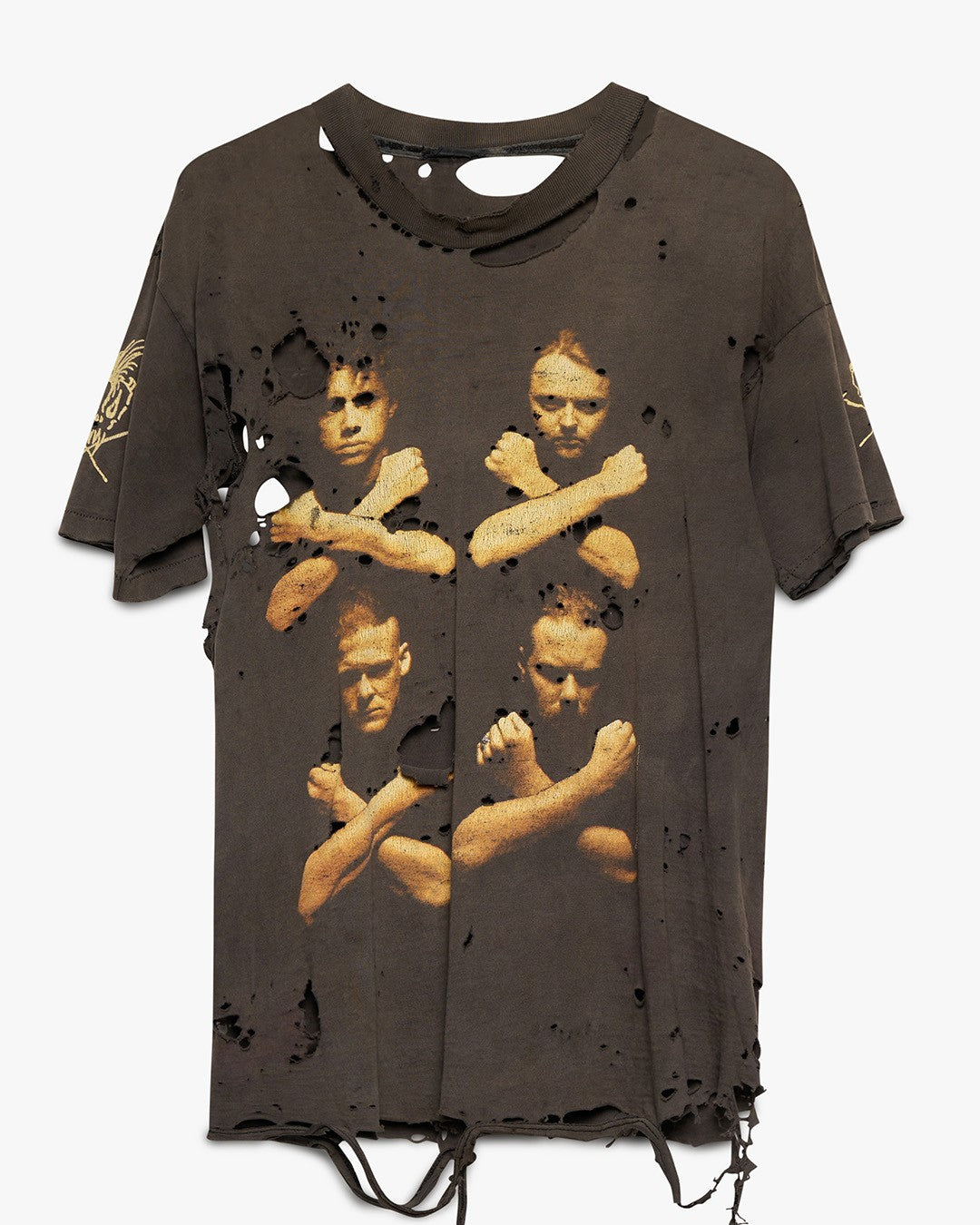 Thrashed Metallica Band Tee