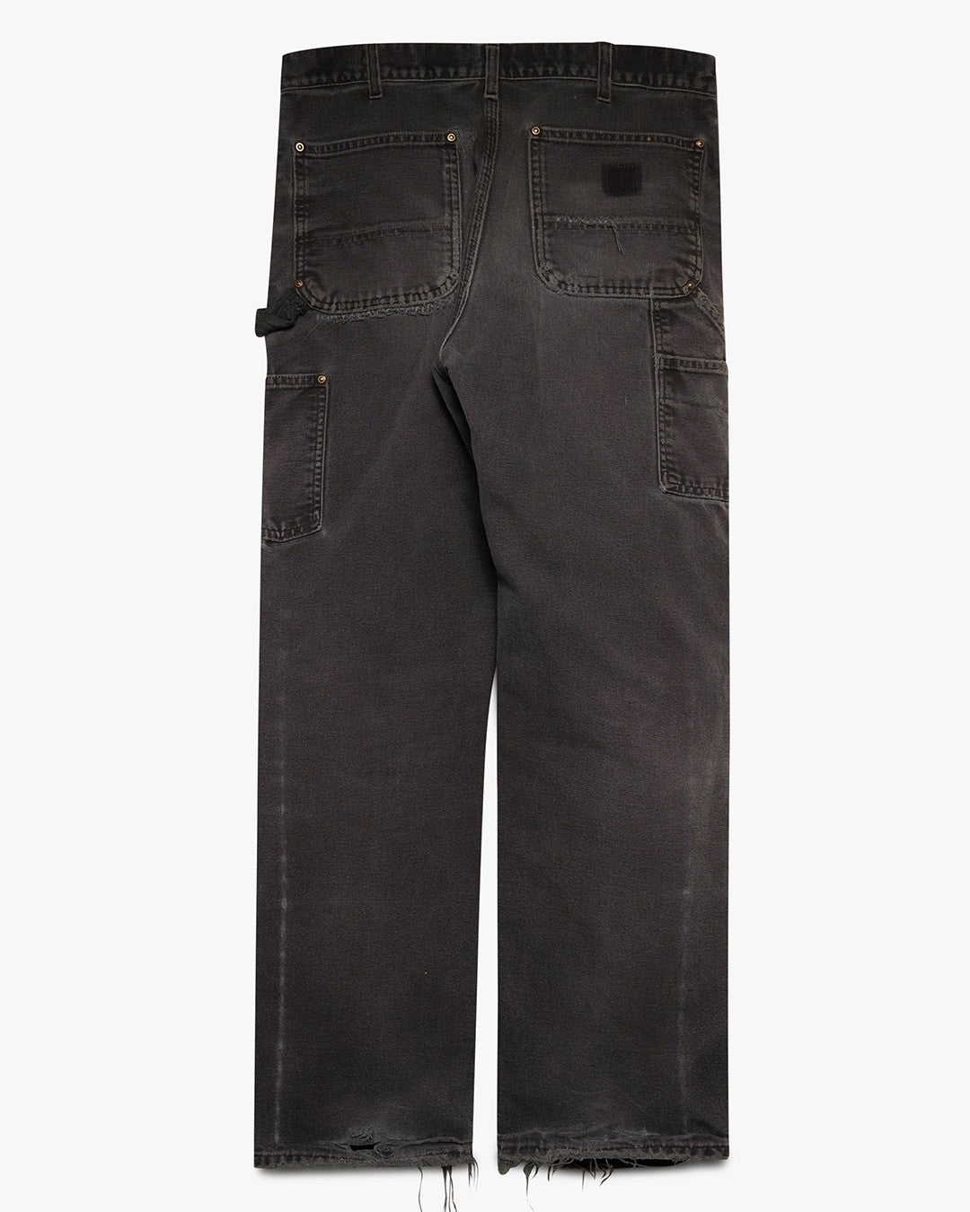 Thrashed/Faded Black Double Knees