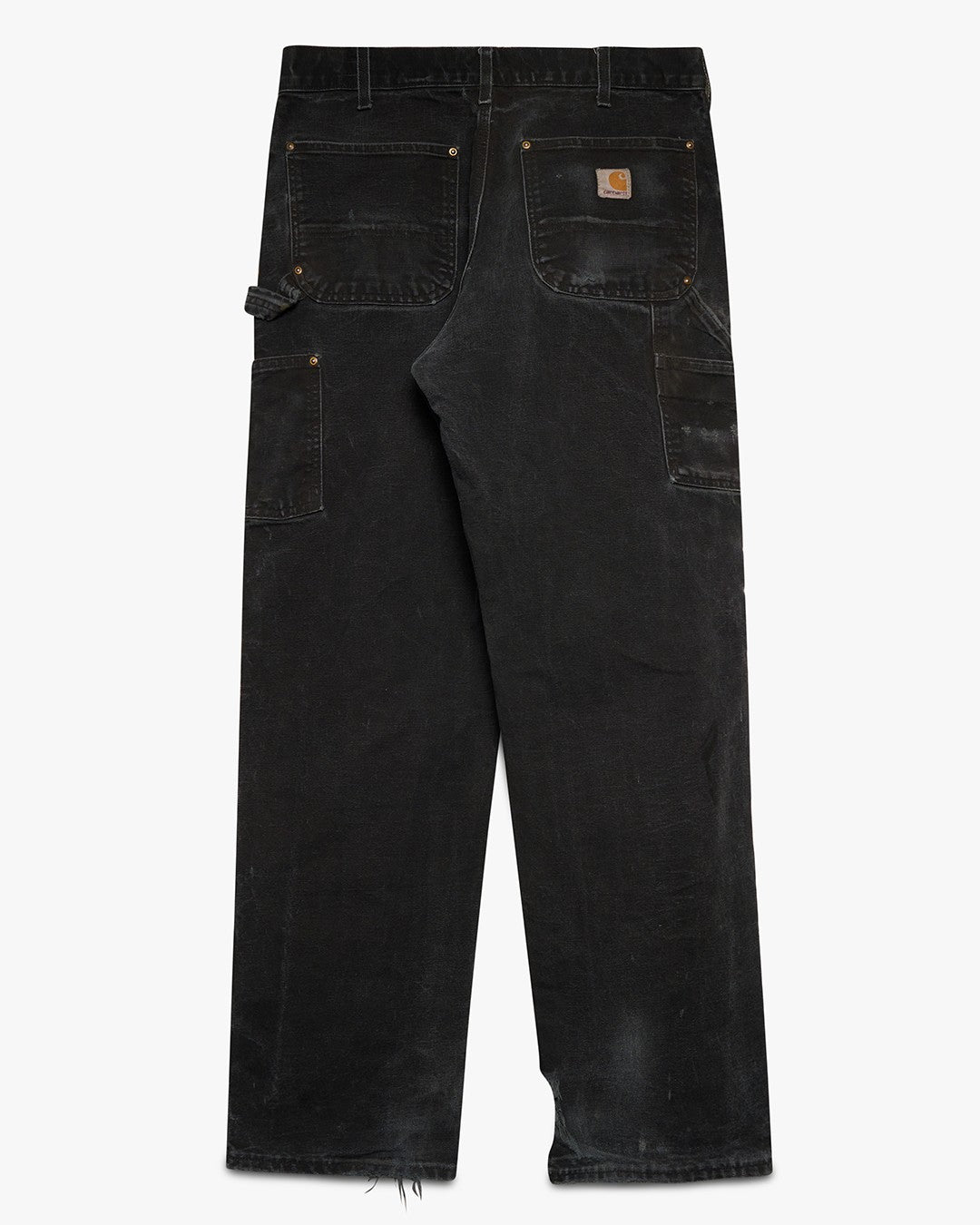 Distressed/Faded Black Double Knees