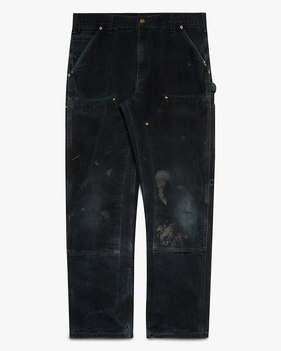 Faded Black Carhartt Double Knees