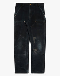 Faded Black Carhartt Double Knees
