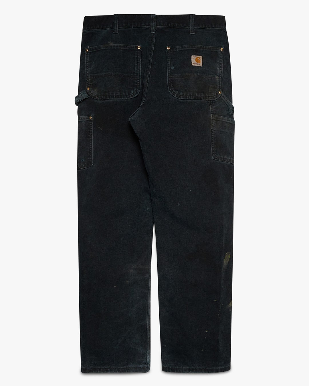 Faded Black Carhartt Double Knees