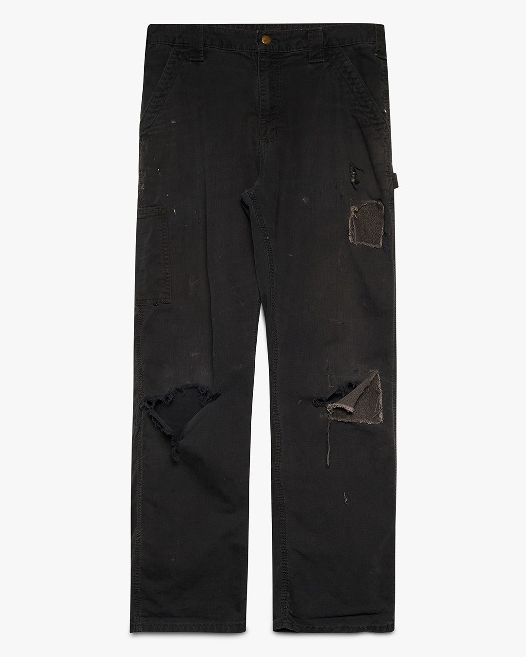 Faded Black Light Weight Carhartt Carpenters