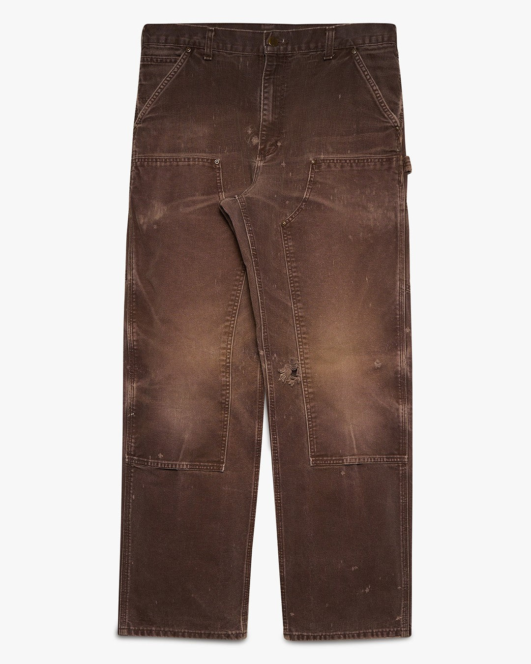 Faded Brown Carhartt Double Knees