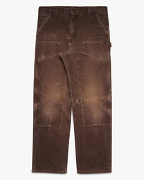 Faded Brown Carhartt Double Knees