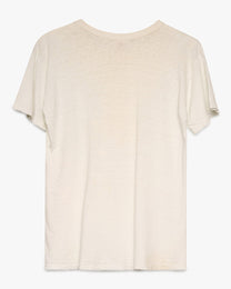 Dirt-Stained Stafford White Blank Tee