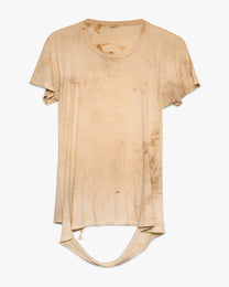 Thrashed White Tee