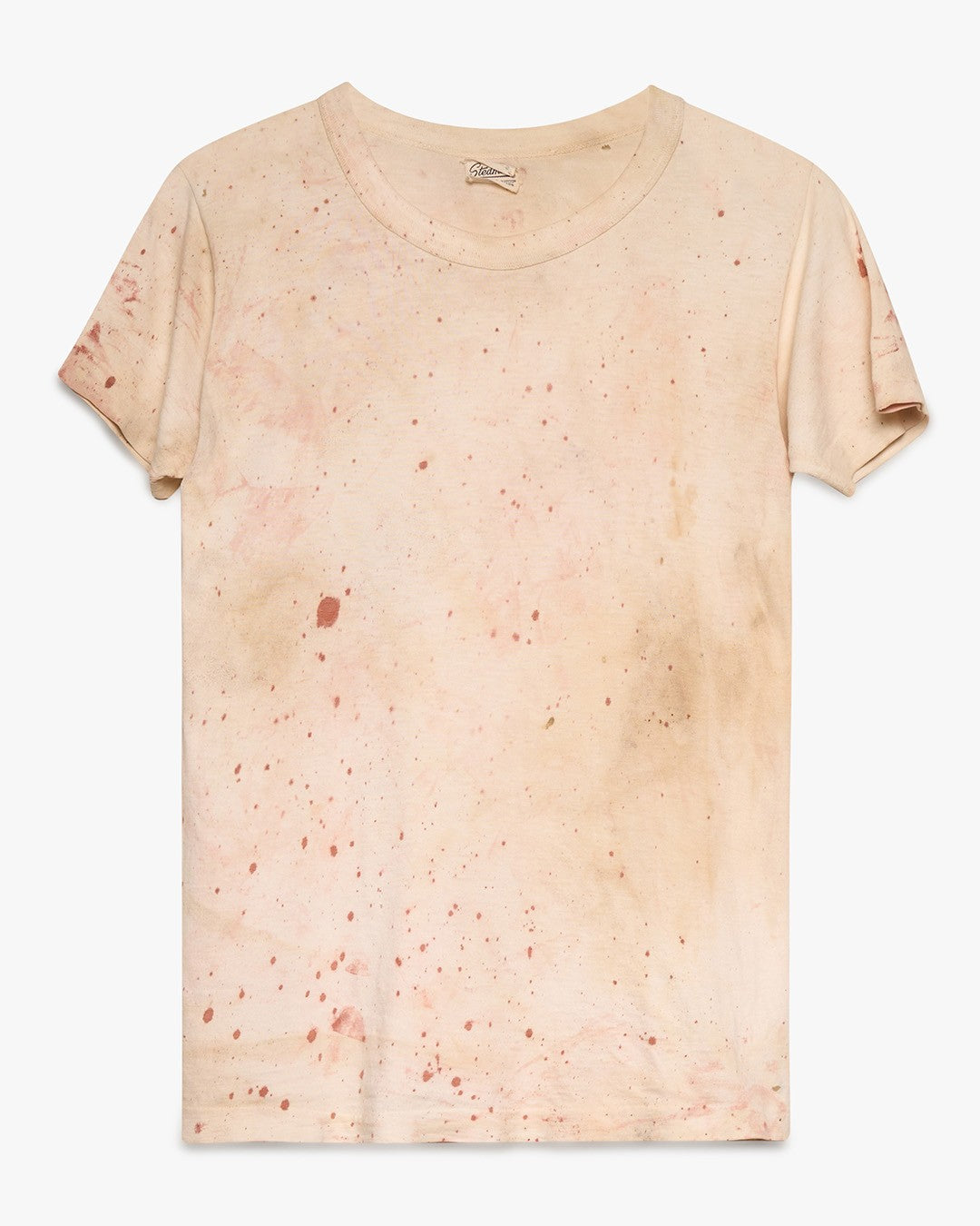 Stained Red White Tee