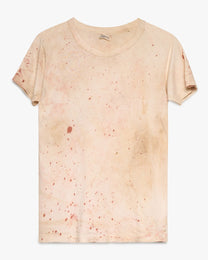 Stained Red White Tee