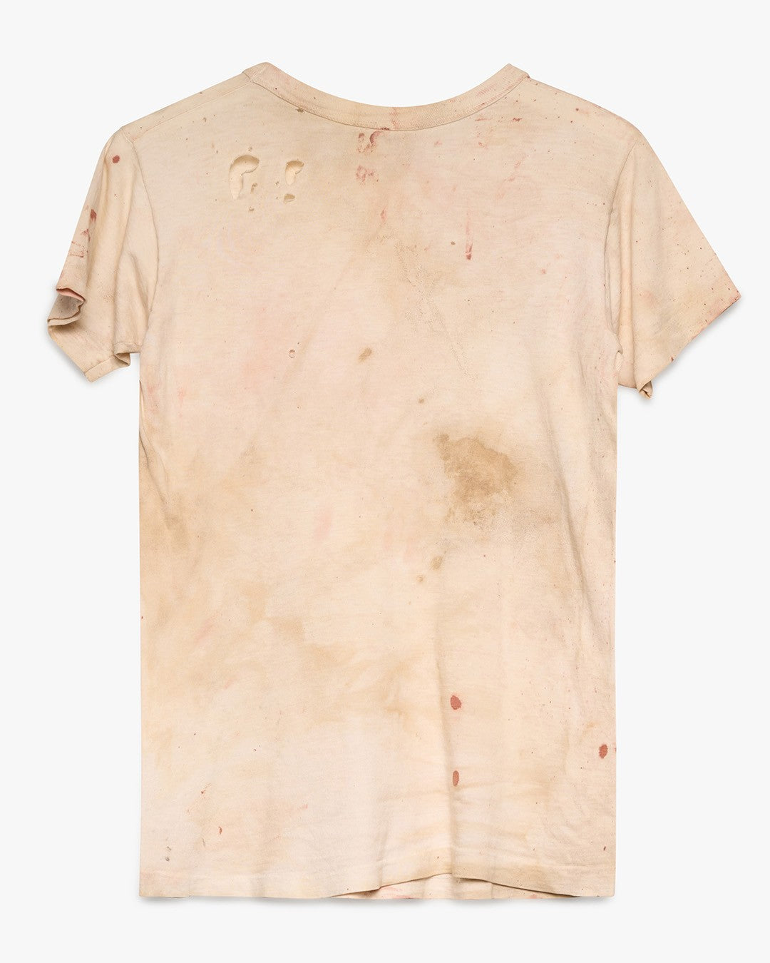 Stained Red White Tee