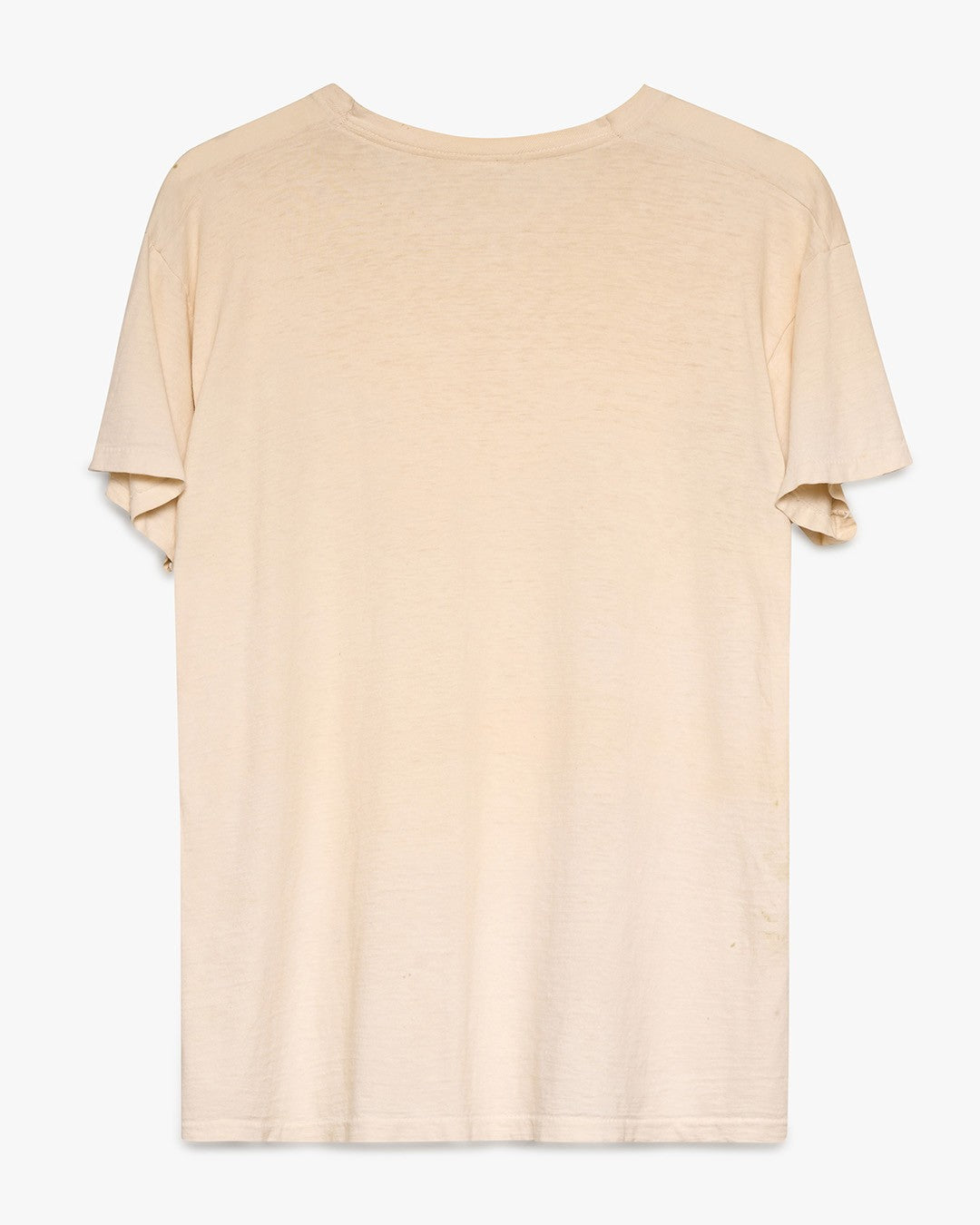 Stained Green White Tee
