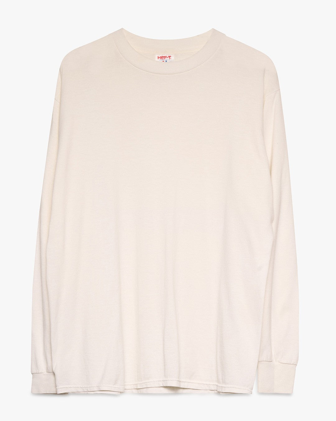 Hef-T Blank White Long Sleeve Shirt