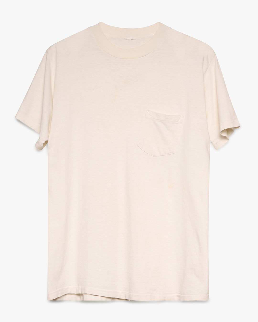 Blank White Pocket Tee