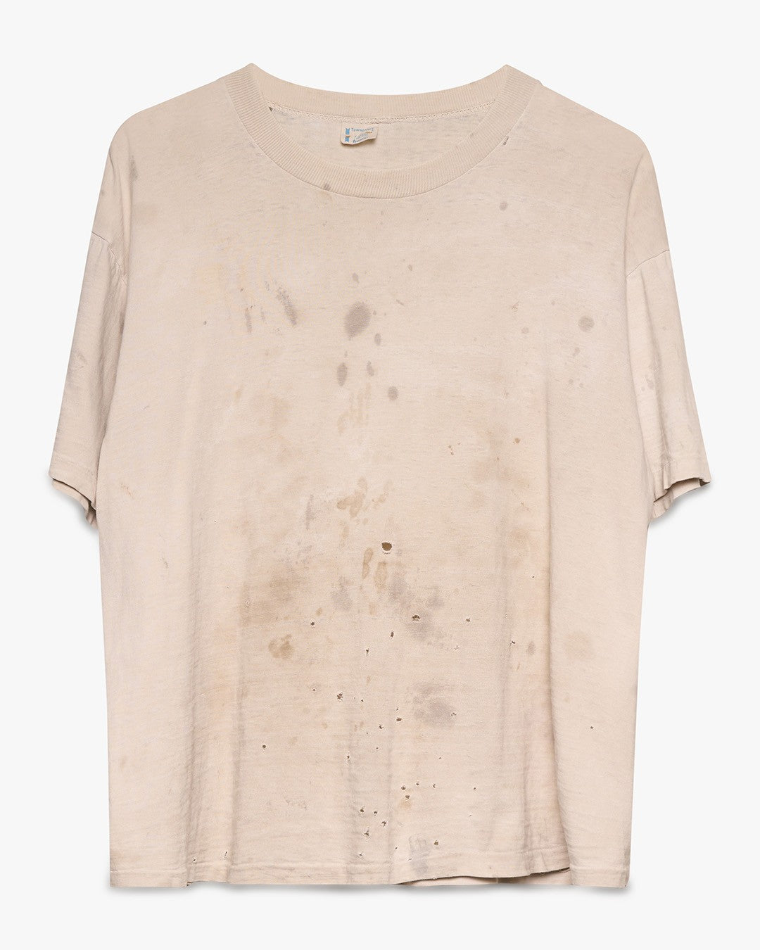 Stained Blank White Tee