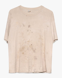 Stained Blank White Tee