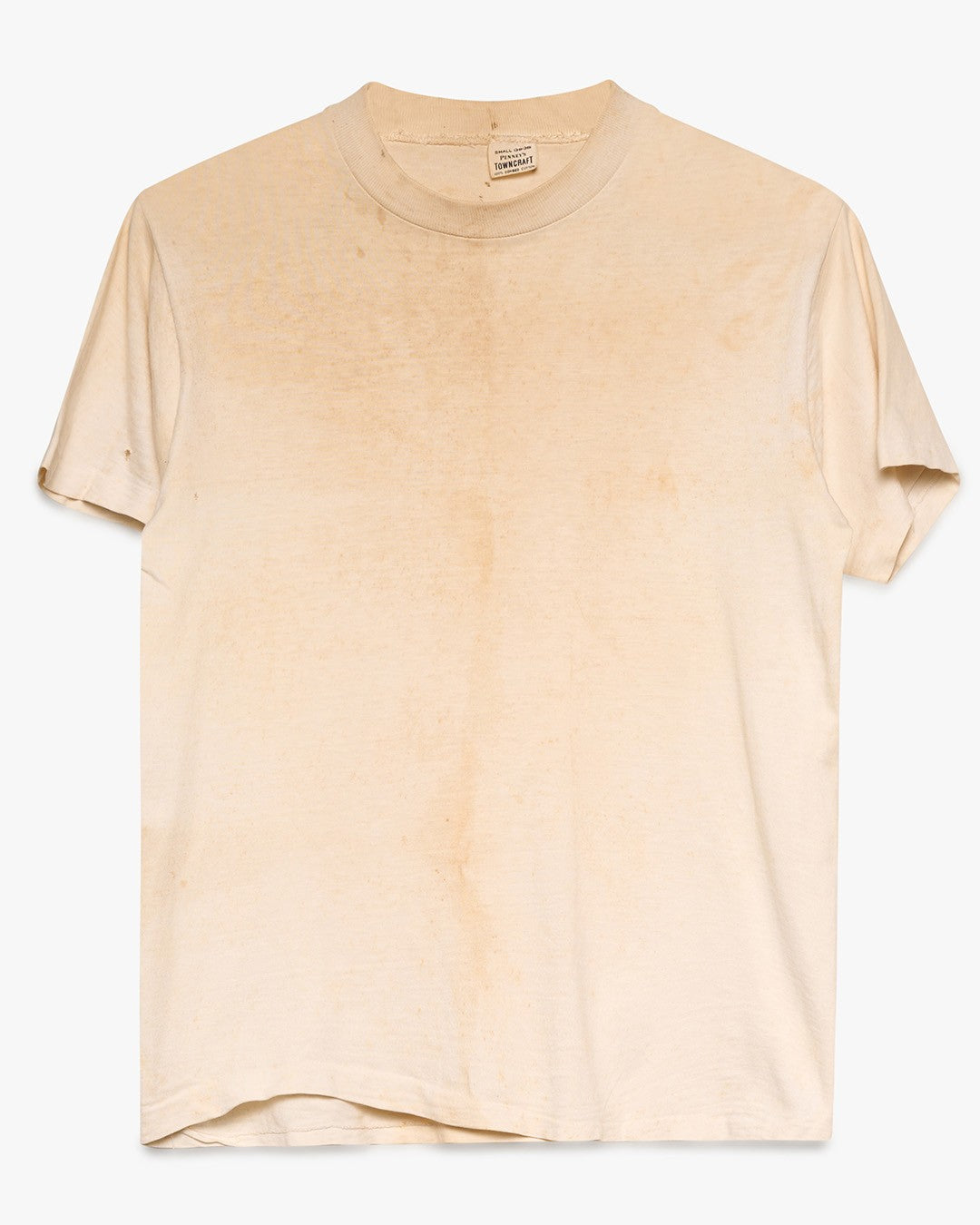 Stained White Blank Baby Tee