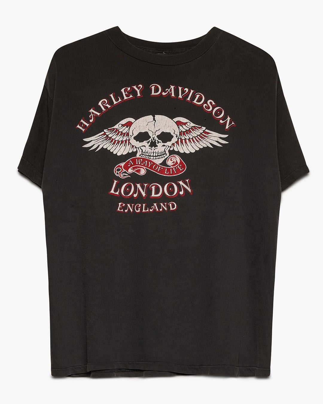 Harley Davidson London England Skull