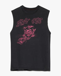 Stray Cats Sleeveless Tee