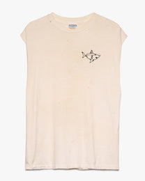 Hawaiian Shark Sleeveless Tee