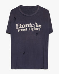 Distressed Faded Street Fighter Tee