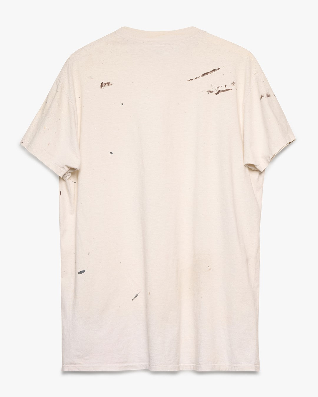 Paint Splattered Blank White Tee