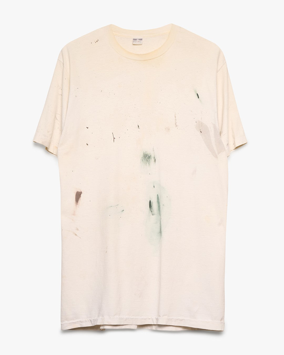 Painted BVD Blank White Tee