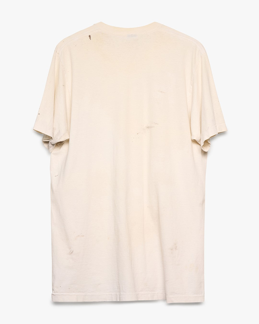 Painted BVD Blank White Tee