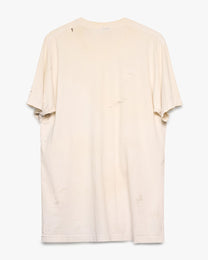 Painted BVD Blank White Tee