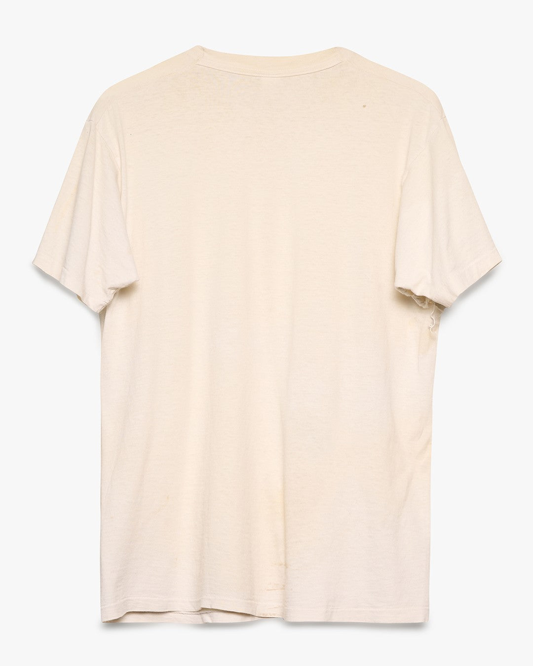 Painted &amp; Stained Blank White Tee