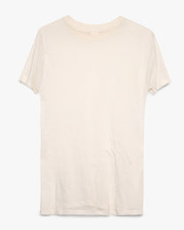 JC Penney's Paper Thin Blank White Tee