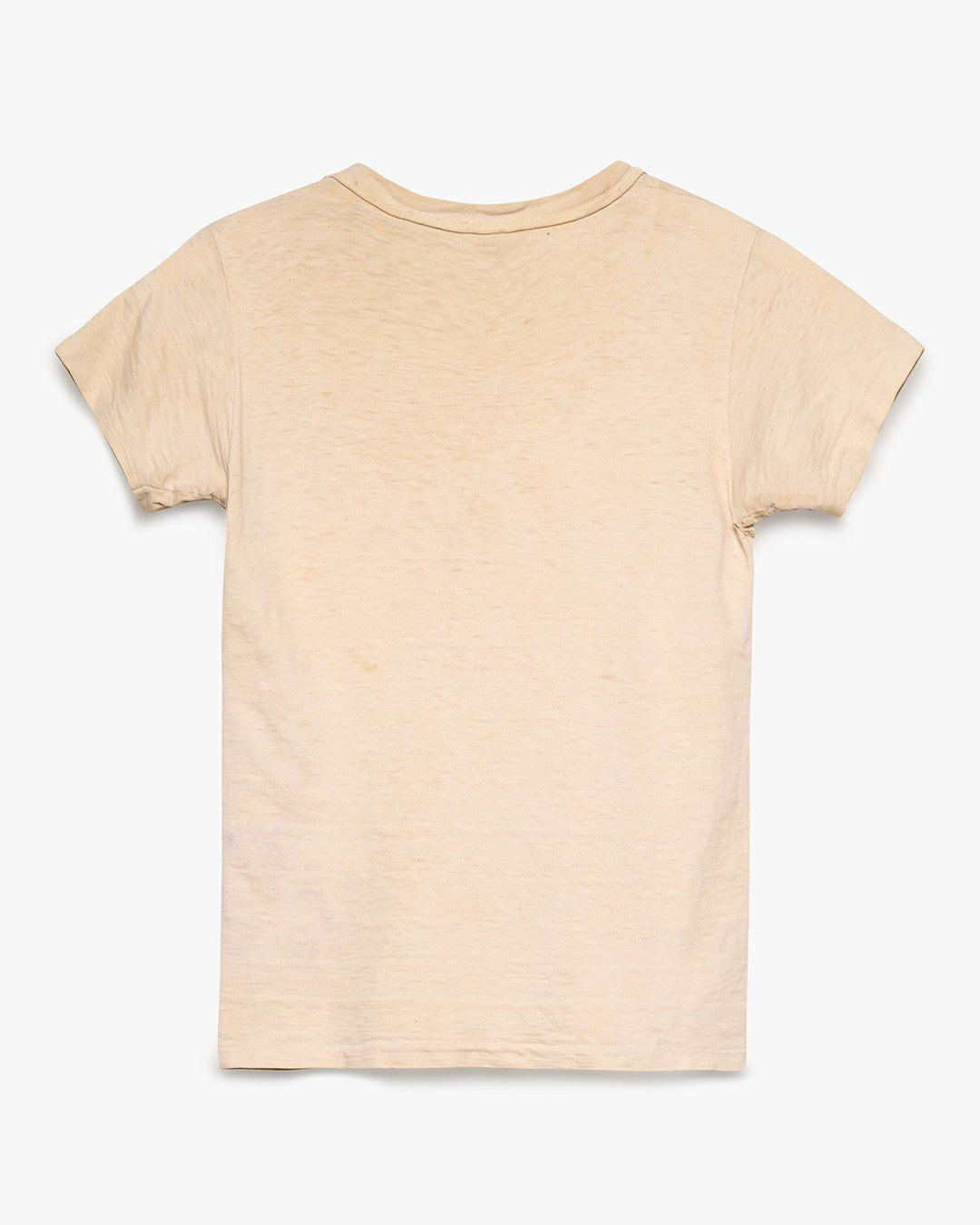 Hanes Dirt-Stained Blank White Baby Tee