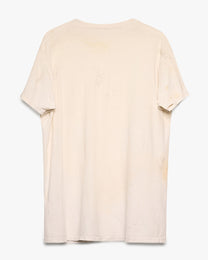 Stained Hanes Classic Blank White Tee