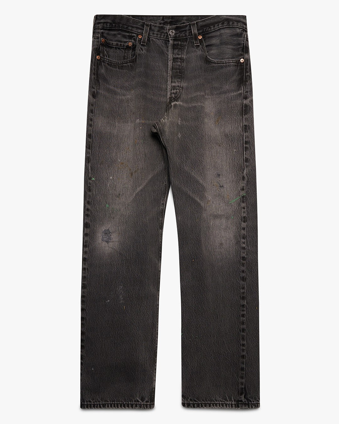 Faded Black Levi's 501 Jeans