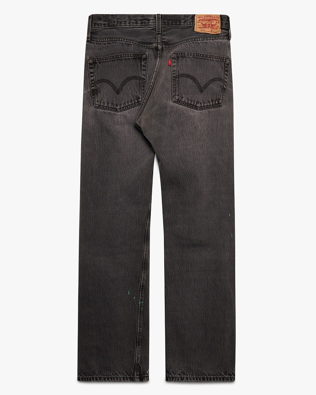 Faded Black Levi's 501 Jeans