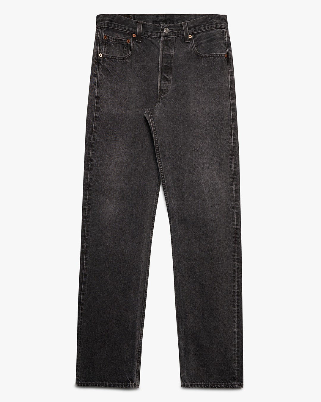 Faded Black Levi's 501 Jeans