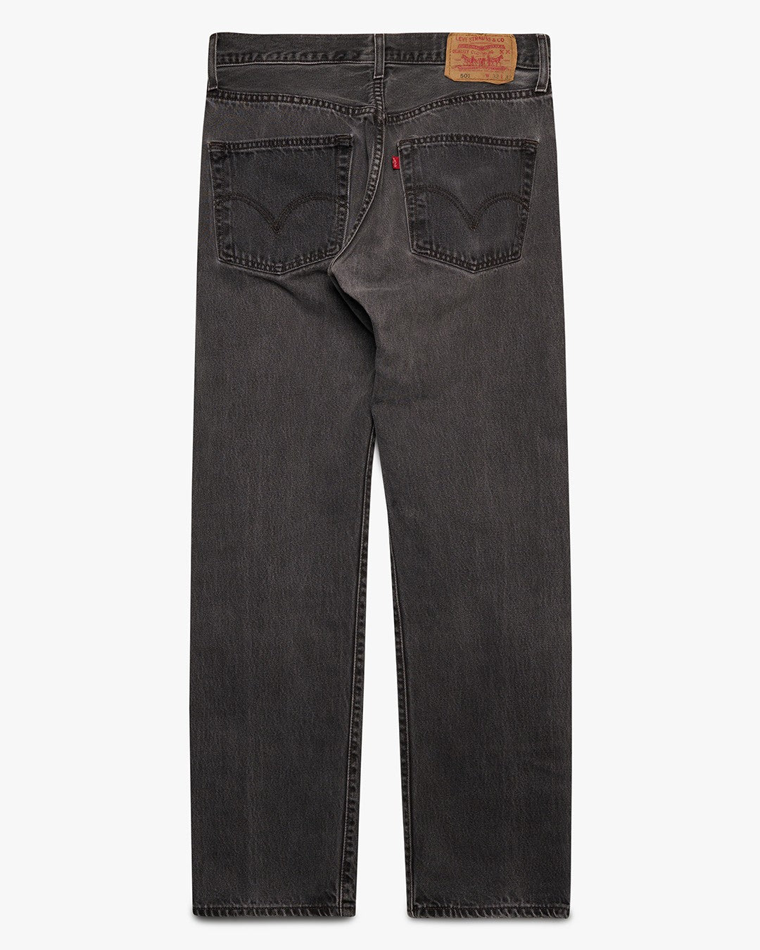 Faded Black Levi's 501 Jeans