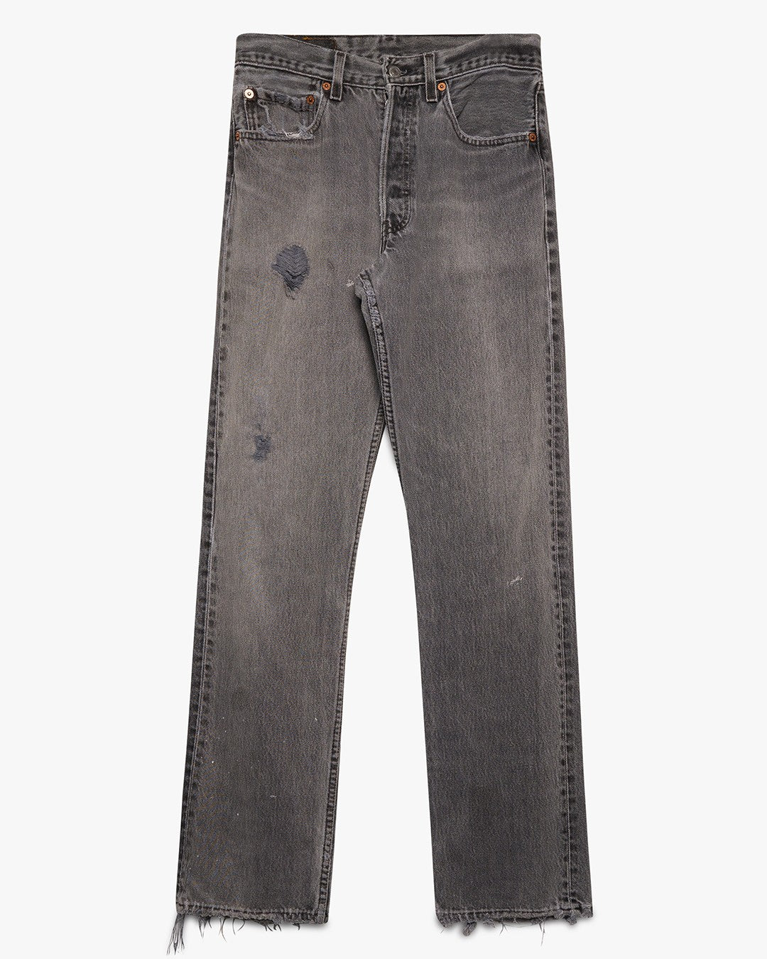 Faded Charcoal Levi's 501 Jeans