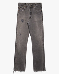 Faded Charcoal Levi's 501 Jeans